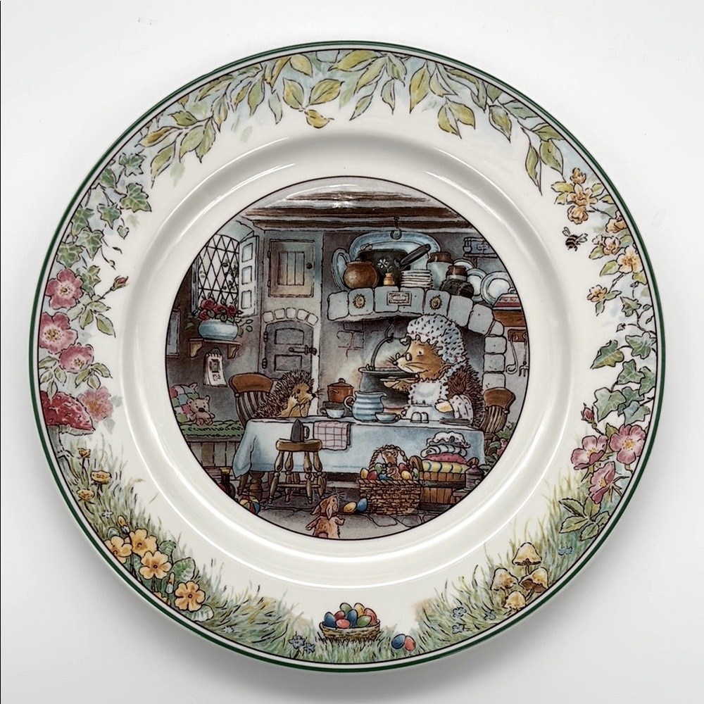 Vintage Villeroy & Boch Foxwood Tales 8” Salad/Dessert Plate “Kitchen”